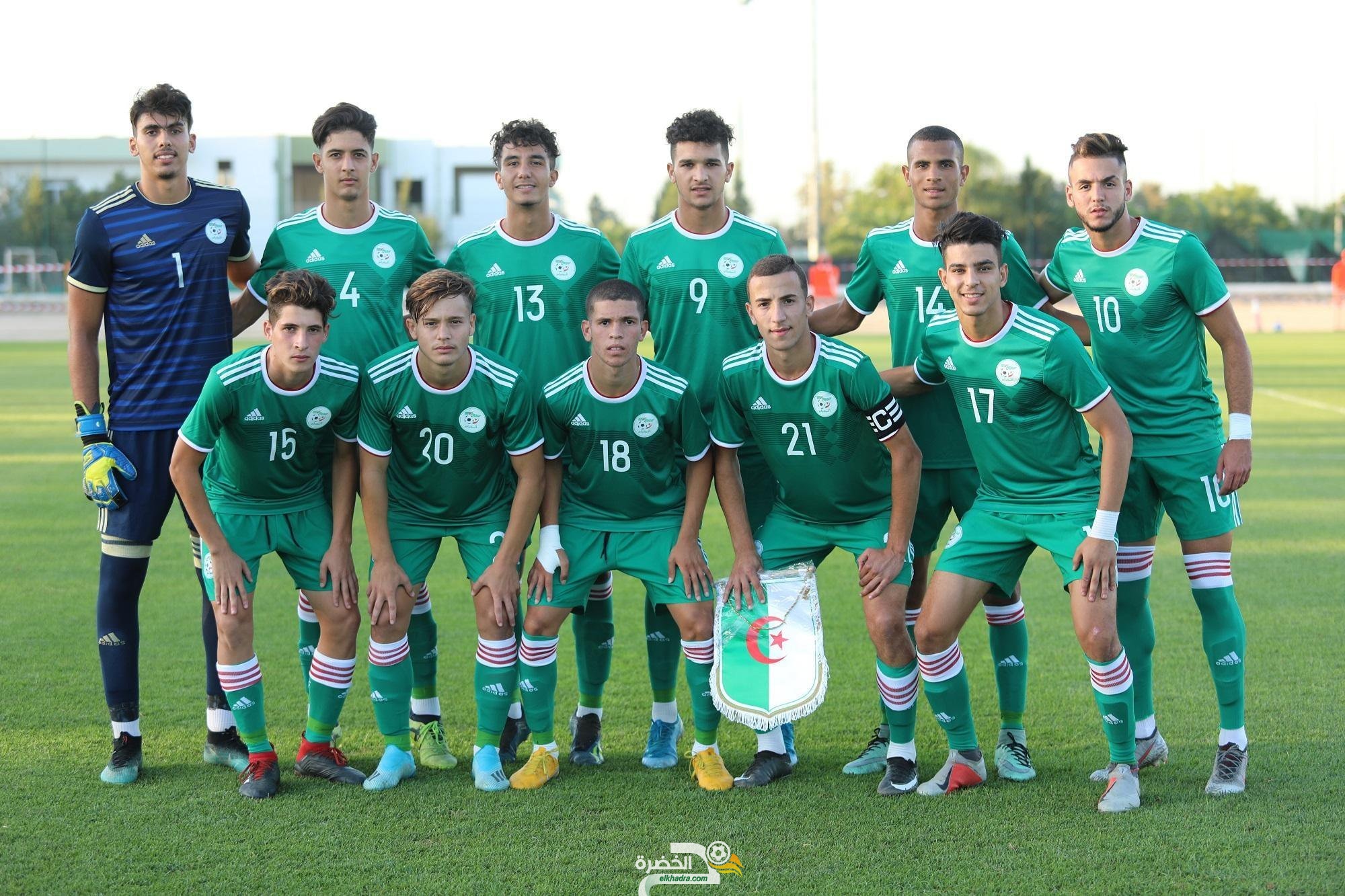 برنامج المنتخب الجزائري لأقل من 20 سنة في دورة اتحاد شمال افريقيا 1