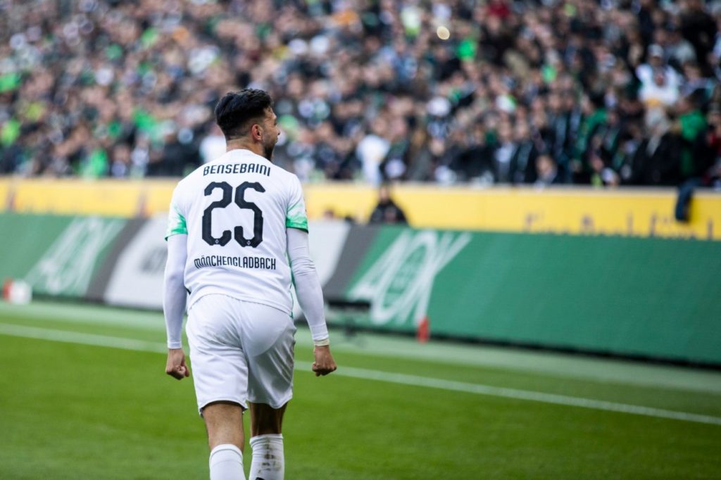 بن سبعيني هداف ضد فيردر بريمن ويقود مونشنجلادباخ لصدارة الدوري الألماني