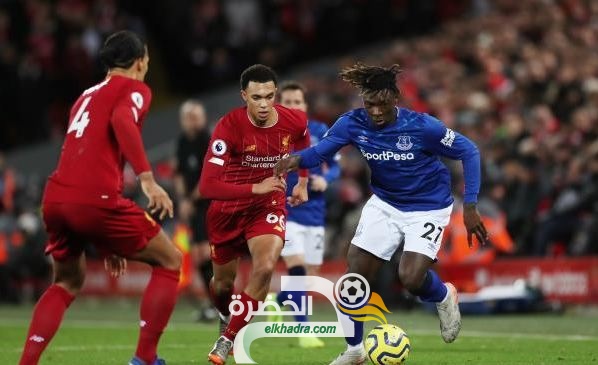 ليفربول يقسو على جاره إيفرتون بخماسية ويعزز صدارته للبريميرليغ 20