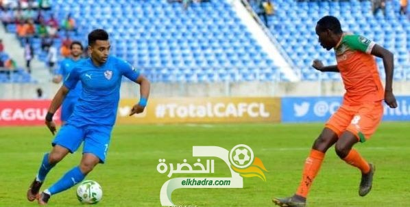 الزمالك المصري يتعادل مع مضيفه زيسكو يونايتد الزامبي