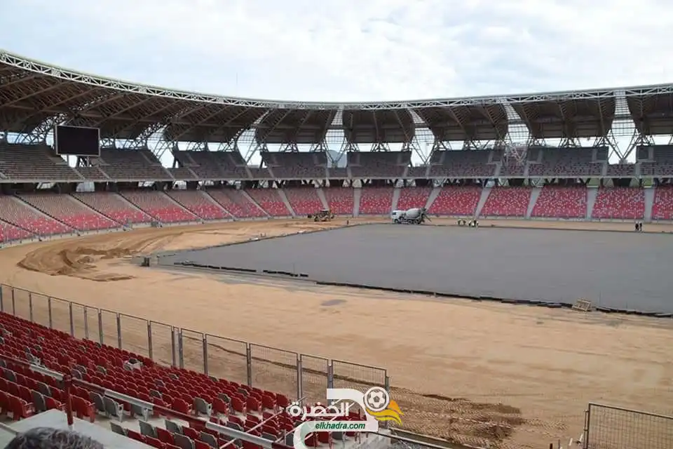 صور من ملعب وهران الجديد اليوم