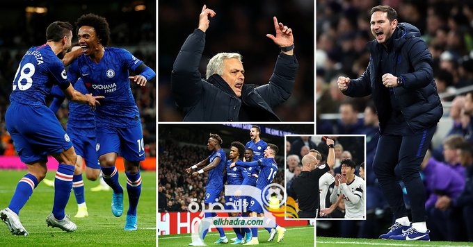 تشيلسي يفوز على توتنهام  ضمن الجولة 18 من الدوري الإنجليزي