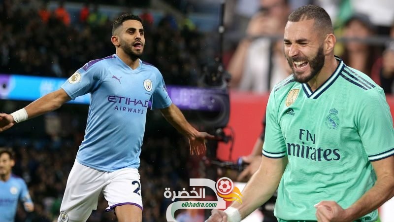 محرز والسيتي يواجهان ريال مدريد في ثمن نهائي دوري أبطال أوروبا