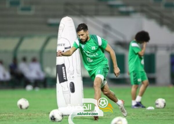 يوسف بلايلي يعود ل تدريبات الأهلي السعودي