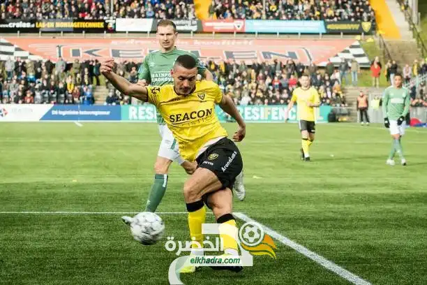 اسامة درفلو هداف ويقود ناديه فينيلو للفوز على فارفيك في الدوري الهولندي