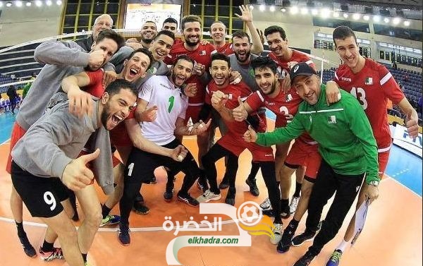 منتخب الجزائر لكرة الطائرة رجال يفوز على الكاميرون بنتيجة أشواط 3-0 1