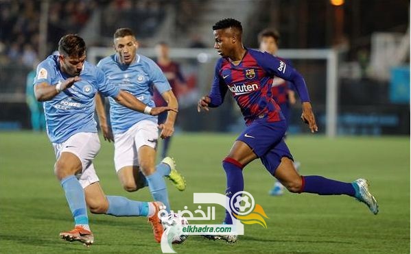كأس ملك إسبانيا : برشلونة يتجاوز إيبيزا بهدفين لهدف