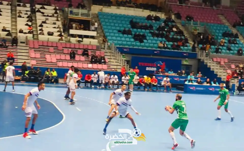 المنتخب الوطني لكرة اليد في الدور نصف النهائي لكأس أفريقيا 2020