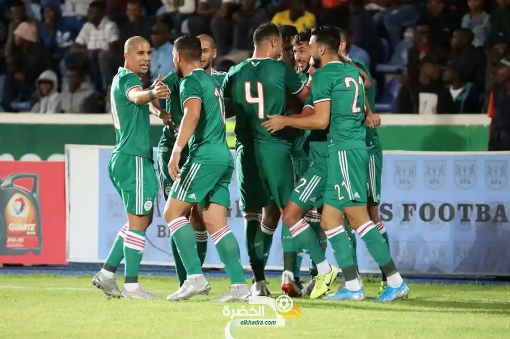برنامج المنتخب الوطني خلال تواريخ الفيفا المخصصة لتصفيات كأس العالم 2022