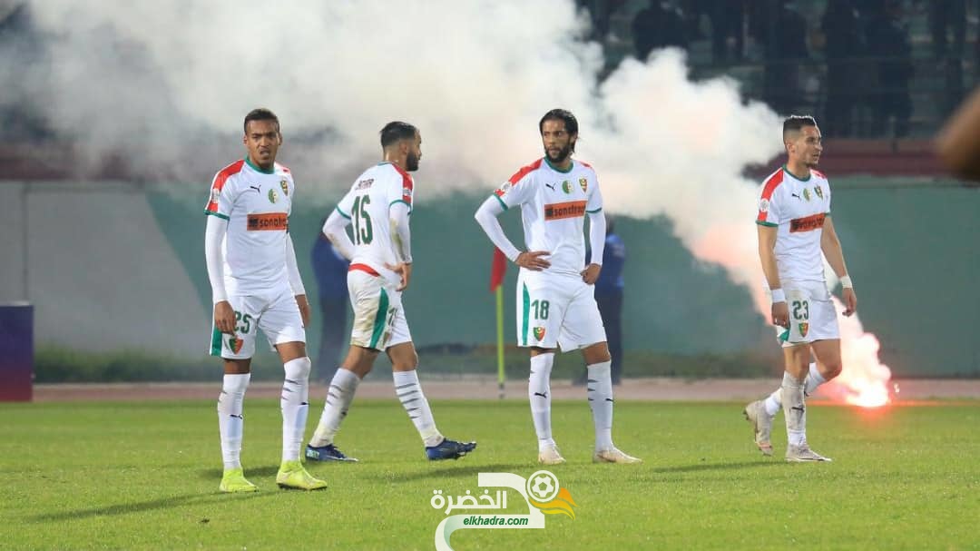 مولودية الجزائر تتلقى الهزيمة الأولى في الموسم امام وداد تلمسان 10