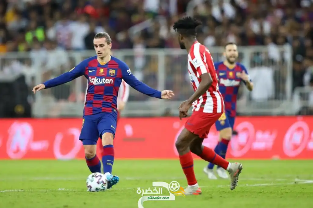 أتلتيكو مدريد يتجاوز برشلونة ويتاهل لنهائي كأس السوبر الإسباني