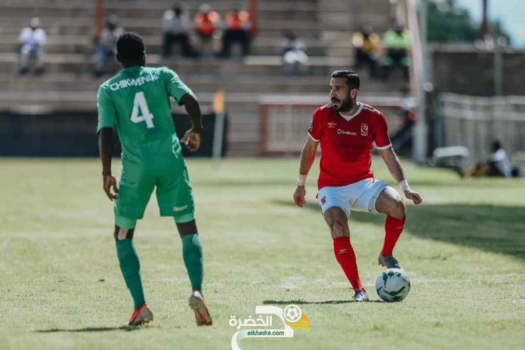 الأهلي المصري يتعادل أمام مضيفه بلاتينيوم الزيمبابوي