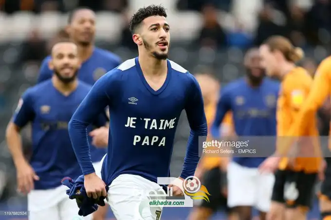 أرقام الجزائري بن رحمة نجم نادي برينتفورد الإنكليزي هذا الموسم