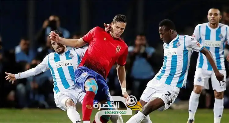 أزمة قبل دقائق من انطلاق مباراة الأهلي وبيراميدز