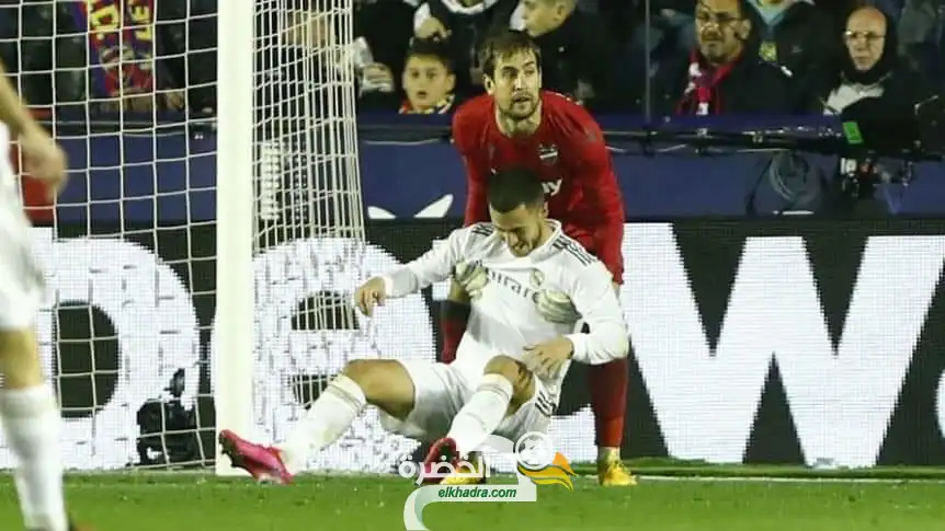 ‫⁧‫ريال مدريد‬⁩ يضّيع صدارة الدوري الاسباني بخسارته أمام ⁧‫ليفانتي‬⁩