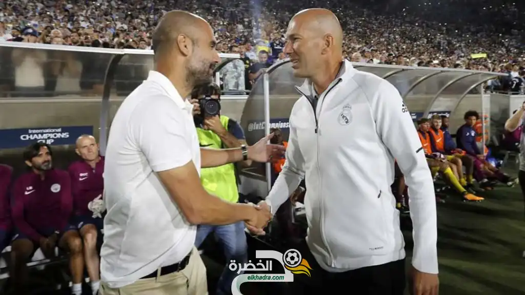 زين الدين زيدان: “بيب غوارديولا هو أفضل مدرب في العالم”