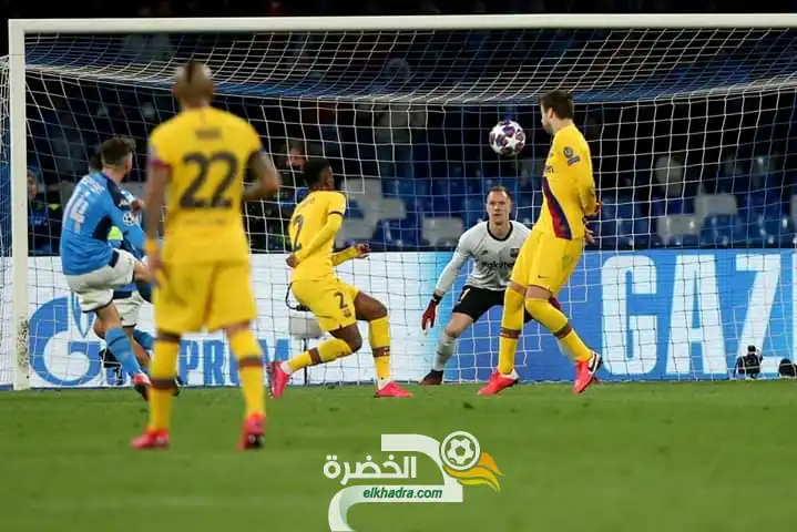 شاهد هدف نابولي بتسديدة ميرتينز🔥