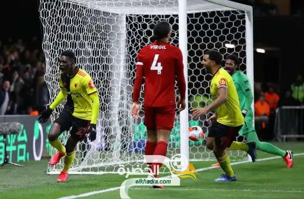 الدوري الإنجليزي : ليفربول ينهزم واتفورد بثلاثية نظيفة