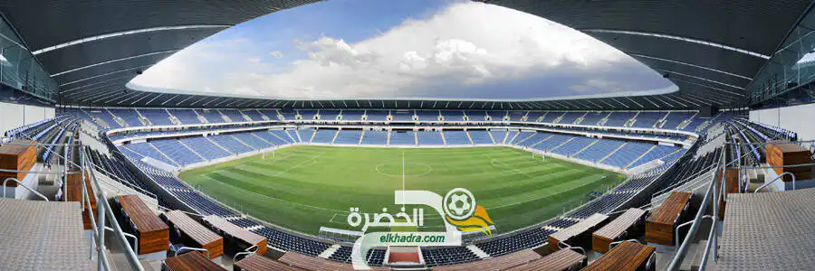 مباراة زمبابوي والجزائر بملعب أورلندو بجوهانسبورغ في جنوب افريقيا