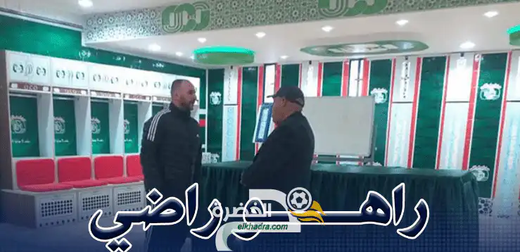 بلماضي يبدي إعجابه بالحلة الجديدة لملعبي “5 جويلية” و”تشاكر”