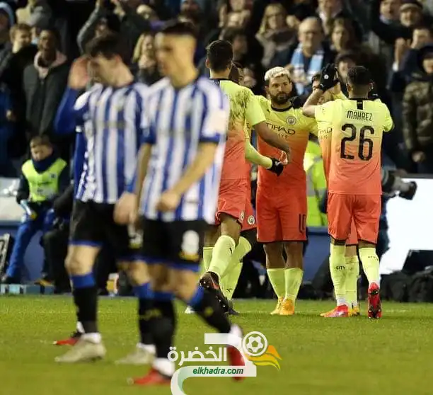بمشاركة محرز .. مانشستر سيتي يبلغ ربع نهائي كأس الإتحاد الإنجليزي