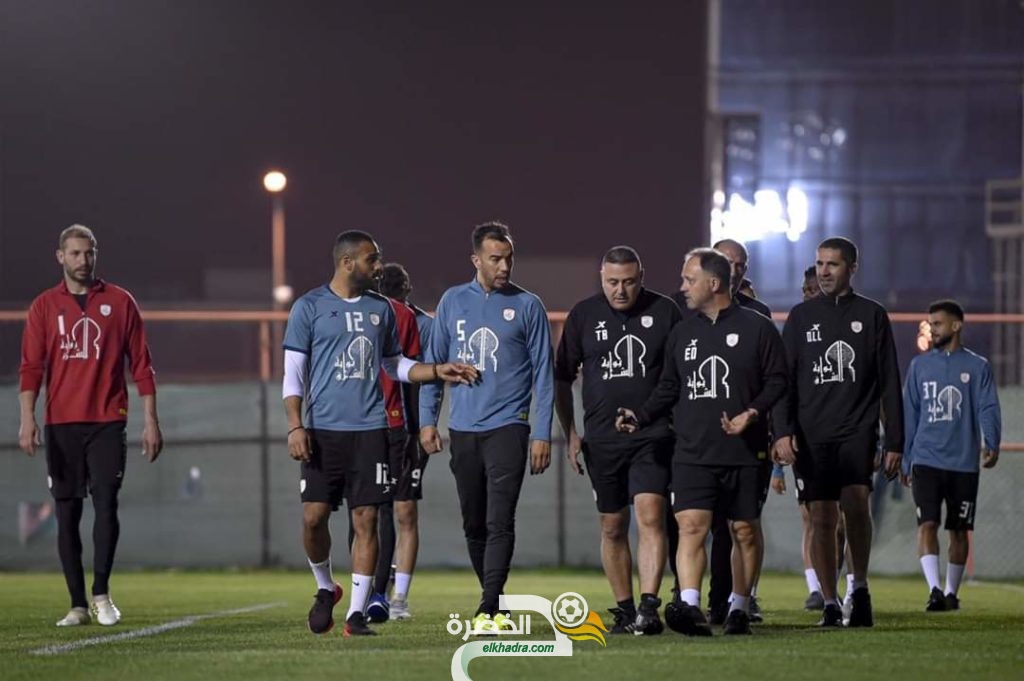 جمال بلعمري يعود للتدريبات الجماعية لنادي الشباب السعودي