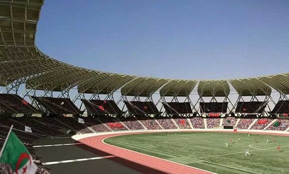 ملعب وهران الجديد : أرضية الميدان المعشوشبة طبيعيا جاهزة للاستعمال في يونيو المقبل