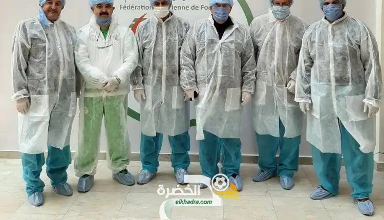 الاتحاد الجزائري يخضع أعضاءه لتحاليل الكشف عن فيروس كورونا