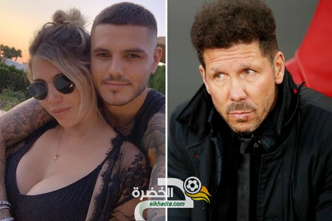 دييغو سيميوني يتصل بزوجه ماورو إيكاردي واندا بشأن انتقاله لأتلتيكو مدريد