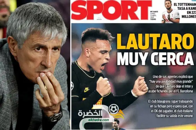 وكيل لوتارو مارتينيز يؤكد فرصه في الانتقال لبرشلونة هذا الصيف واللاعب يدخل اهتمام مانشستر سيتي