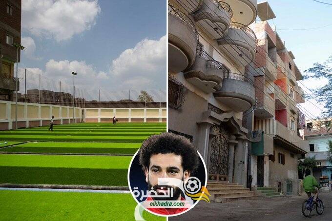 محمد صلاح يتبرع بمستلزمات طبية وغذائية لأهالي قريته 1