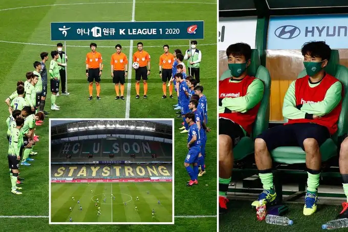 الدوري الكوري الجنوبي يبدأ من جديد بدون مشجعين