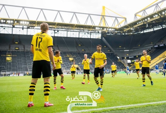 بوروسيا دورتموند يكتسح شالكه برباعية في ديربي “الرور”