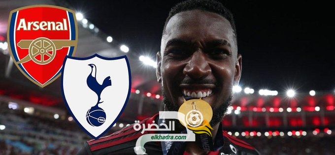 آرسنال وتوتنهام مهتمان بخط وسط فلامنجو جيرسون