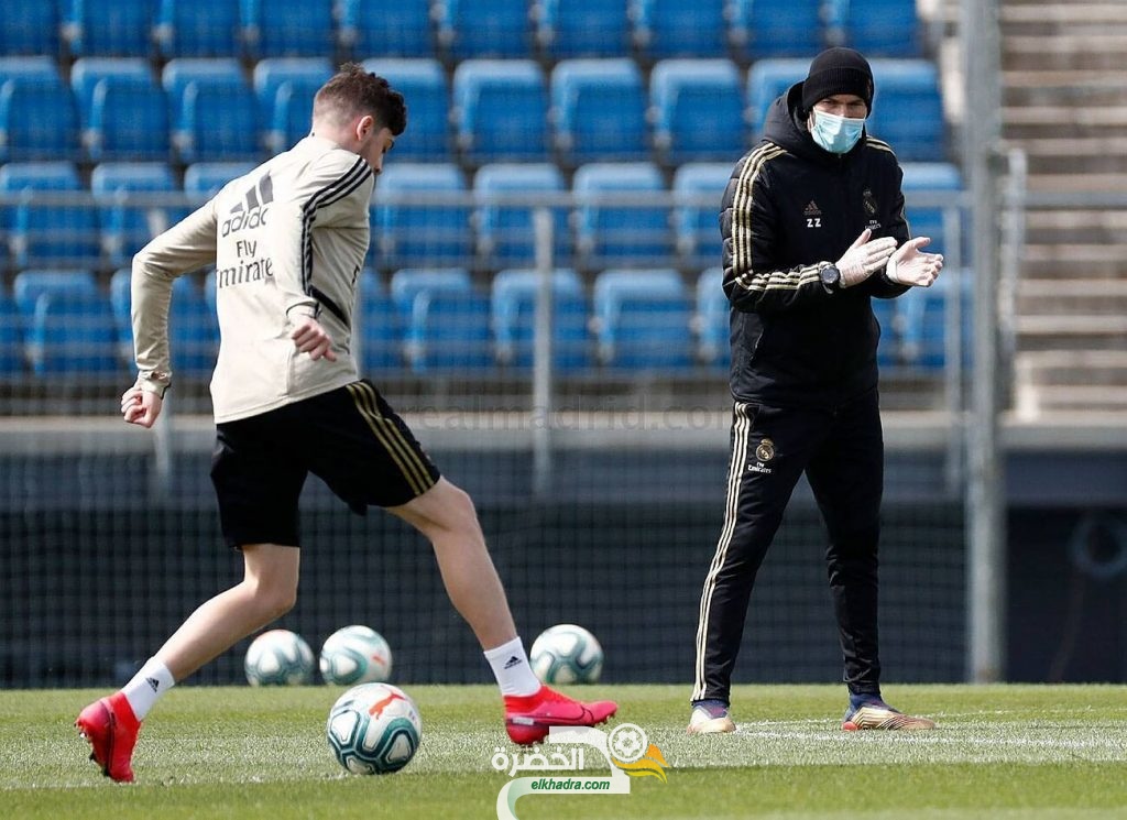 بالصور: ريال مدريد يخوض أول تدريبات جماعية بعد كورونا