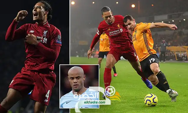 كومباني  : “فان دايك أفضل مدافع في تاريخ الدوري الإنجليزي”