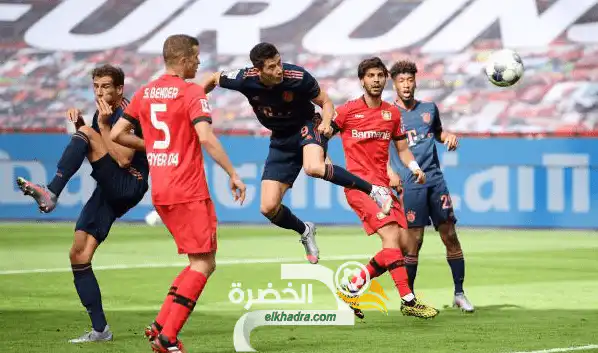 بايرن ميونخ يفوز على مضيفه باير ليفركوزن
