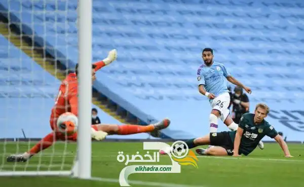 تنقيط محرز اليوم في مباراة بيرنلي