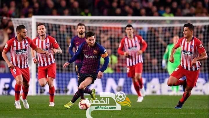 ‏‎الدوري الإسباني : قمة ‎برشلونة و ‎اتلتيكو مدريد تنتهي بالتعادل الإيجابي 1