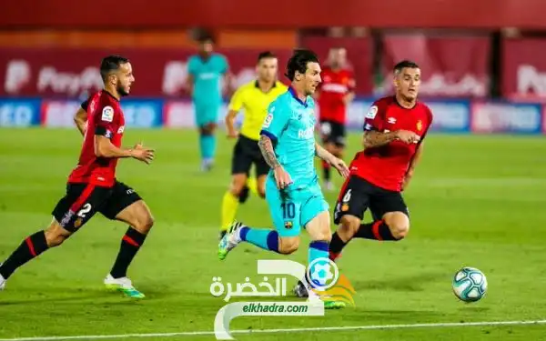 برشلونة يفوز برباعية نظيفة أمام ريال مايوركا