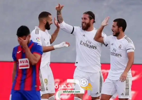 ريال مدريد يفوز على إيبار ضمن منافسات الجولة الـ28 من الليجا
