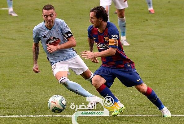 ‏‎الدوري الإسباني : برشلونة يسقط في فخ التعادل أمام ‎سيلتا فيغو 1