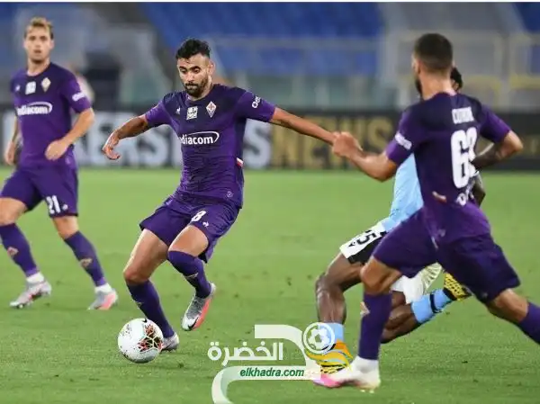 غزال اساسي مع فيرونتينا ويسقط امام لازيو بهدفين لهدف