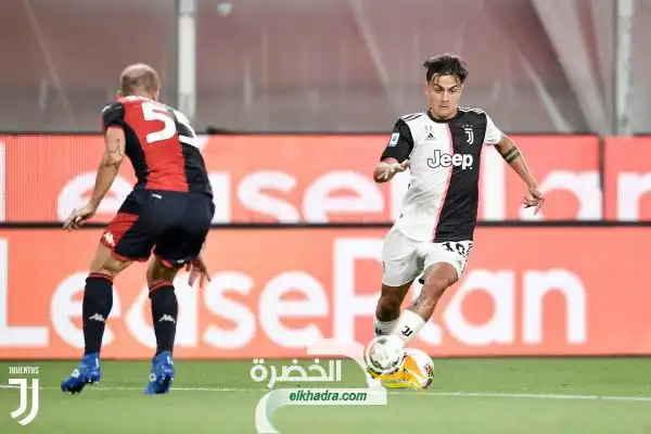 ‏‎الدوري الإيطالي | المتصدر ‎يوفنتوس يفوز على ‎جنوى