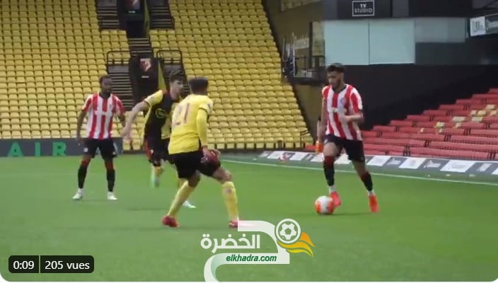 بالفيديو مراوغة بن رحمة ضد مدافعي واتفورد تصنع الحدث 24 بالفيديو مراوغة بن رحمة ضد مدافعي واتفورد تصنع الحدث 24