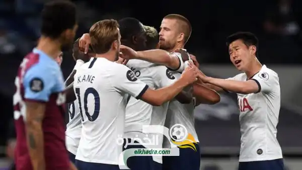 توتنهام يفوز على ضيفه وست هام يونايتد بهدفين دون رد
