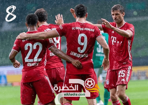 بايرن ميونخ يتوج بلقب الدوري الألماني 20