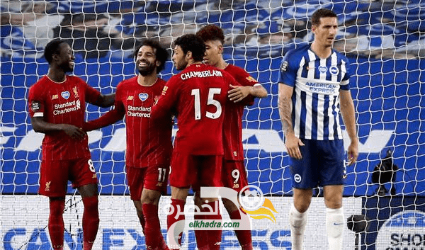 صلاح يقود ليفربول للفوز على مضيفه برايتون 1