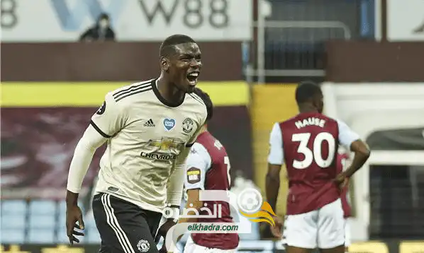 مانشستر يونايتد يفوز على مضيفه أستون فيلا بثلاثية