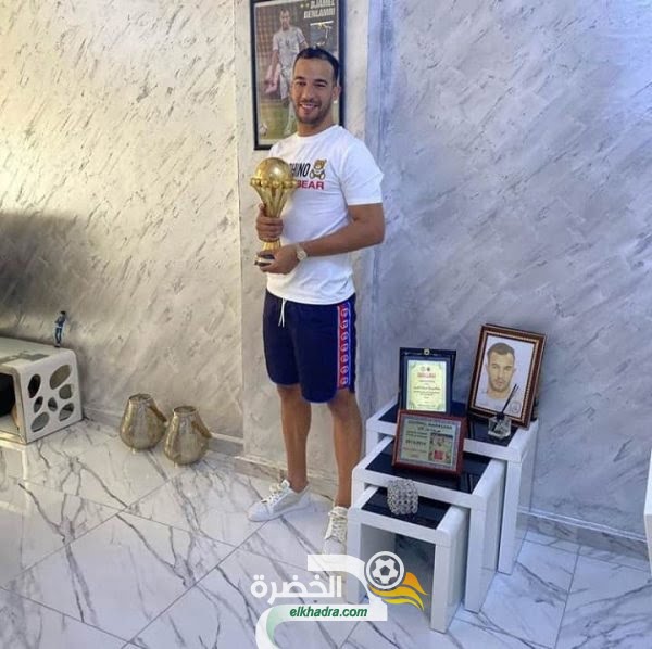 جمال بلعمري يحتفى بذكريات تتويجه بكأس أمم أفريقيا 2019